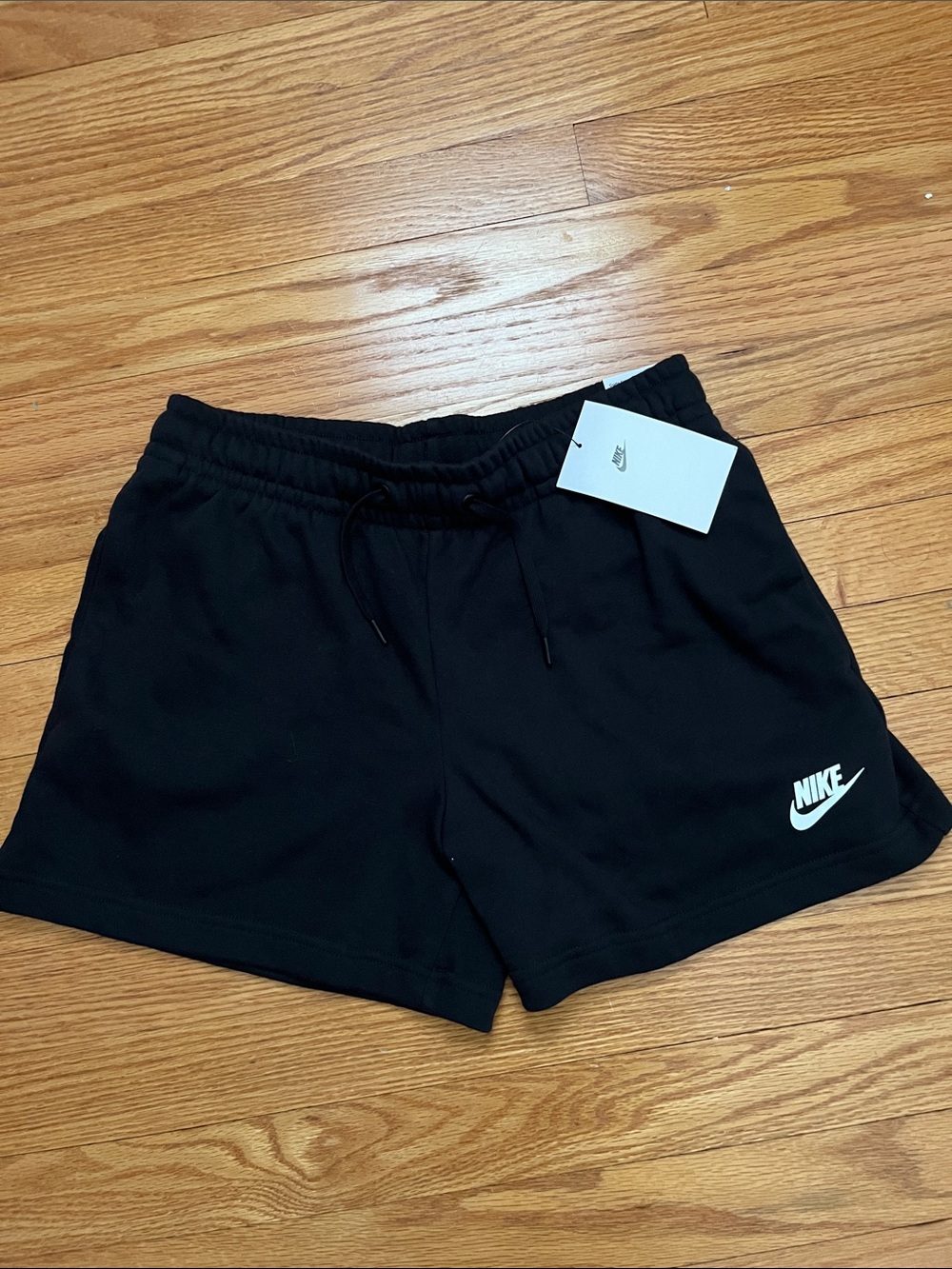 Nike Women's Black Drawstring Shorts